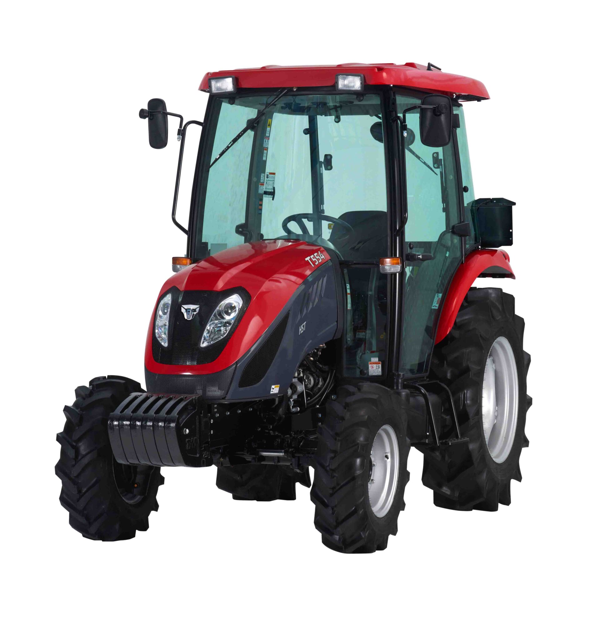 Tym/Branson compact tractor model T555 Cab. (Gear drive)