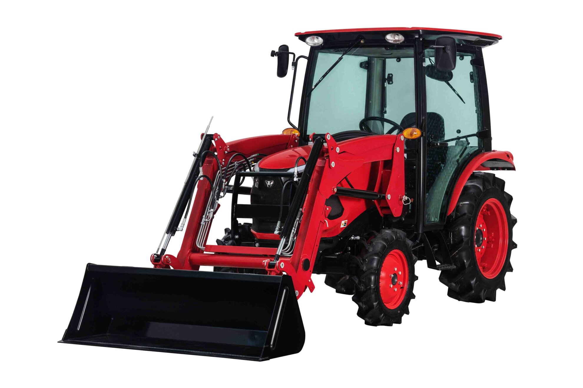 Tym/Branson compact tractor F50CHN cabine (Hydr. drive)