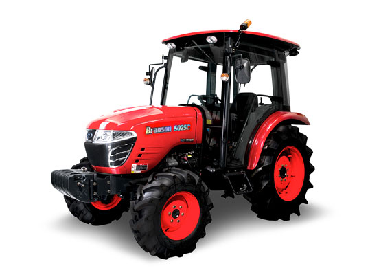 Tym/Branson compact tractor 5025CH, cabine (Hydr. drive)
