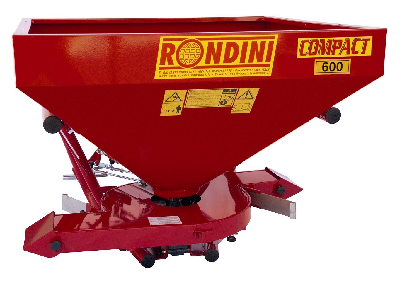 Rondini strooier Compact 600 rijenstrooier