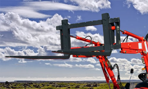 TYM palletvork met frame 1000mm voor EURO-snelwissel